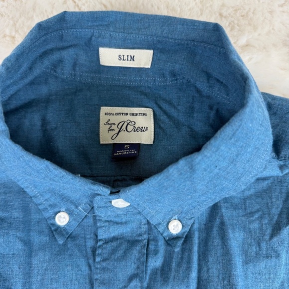 J. Crew Bundle 3 Shirts Men's Button Up Dress Shirts Size Small Slim - Picture 9 of 11